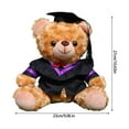 thumbnail image 5 of Graduation Gifting Toy Plush Bear Stuffed Gift for College Preschool, 5 of 21