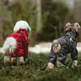 thumbnail image 4 of Dog Waterproof Winter Coat Comfortable Pet Gear for Cold Wet Weather Rain Garment Dog Raincoats, 4 of 9