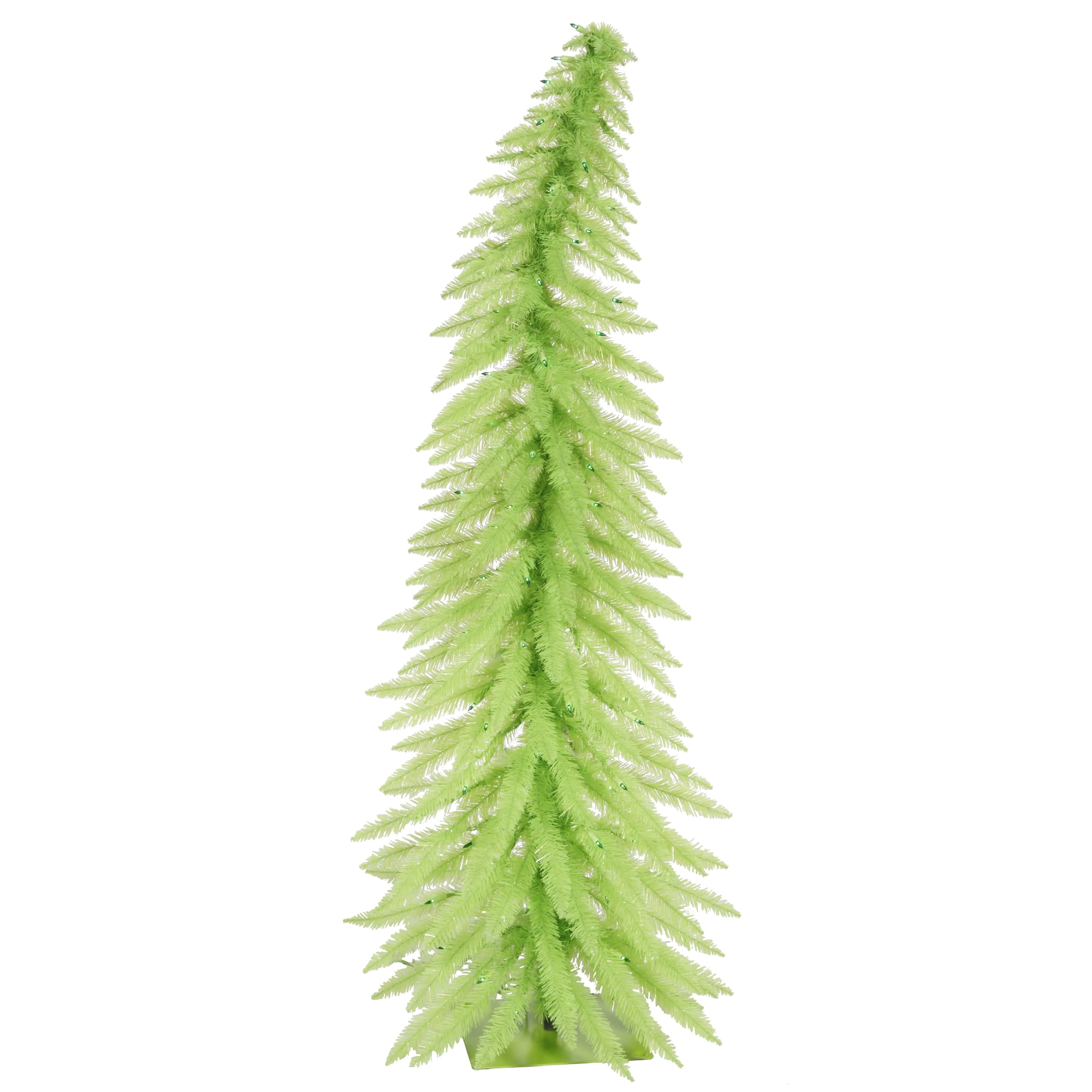 Vickerman Artificial Christmas Tree 30"x17" Lime Green Whimsical Dura