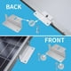 thumbnail image 3 of Kit de 8 Soportes de Montaje para Paneles Solares, Soporte Tipo Z para Techo, Soporte para Panel Fotovoltaico, Soporte Tipo Z para Coche, , Caravana, A, 3 of 5