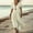 White, variant on FDGIU 2025 Women's V-Neck Maxi Dress - Casual Short Sleeve Loose Fit Beach Sundress with Pockets, Jersey Knit A-Line Flowy Long Dress