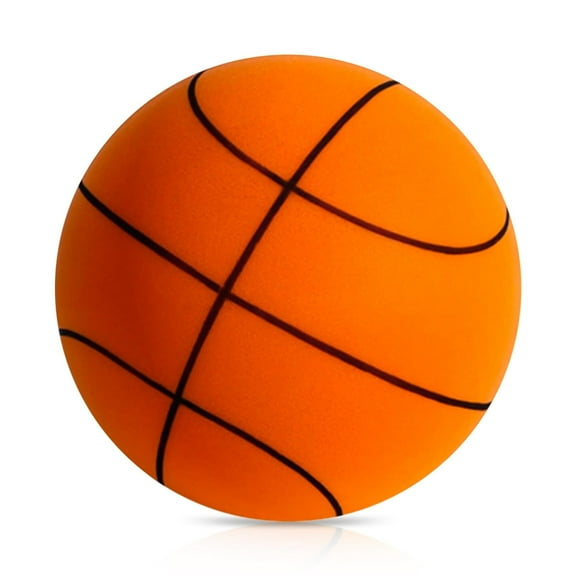 Silent Basketball Dribbling Indoor Quiet Basketball-Quiet Bounce Basketball no Noise in The lab Dribbling Dream No Sound Basketball Quiet Bounce,Quit Handle Noiseless Basketball PU Foam