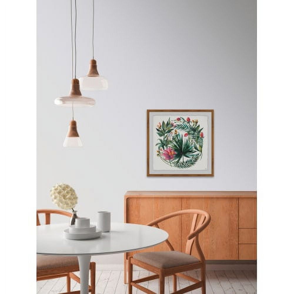 Fanciful Foliage Framed Painting Print