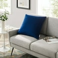 thumbnail image 4 of Modway Enhance 24" Square Performance Velvet Throw Pillow in Navy, 4 of 7