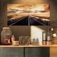 thumbnail image 1 of Road through Desert Panorama - Extra Large Wall Art Landscape, 1 of 3