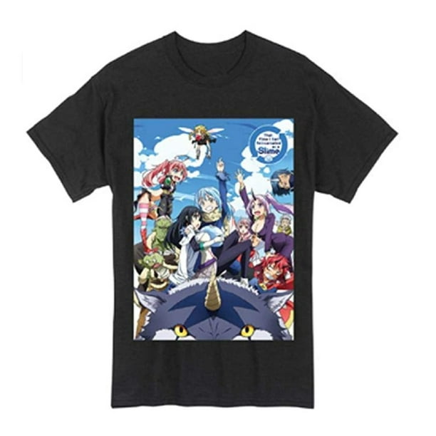 That Time I Got Reincarnated As A Slime Anime Group Adult T Shirt