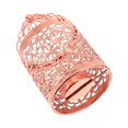 thumbnail image 3 of MasteelfCA 1pc Birdcage Candleholder Gold Plated Candle Holder Creative Cage Candlestick, 3 of 7