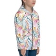 thumbnail image 5 of Kdxio Abstract Marble Texture Pattern Kids Boys Girls Zip Up Hoodie 3D Printed Hooded Sweatshirt Hoody Coat with Pocket 7-12 Y-Small, 5 of 6