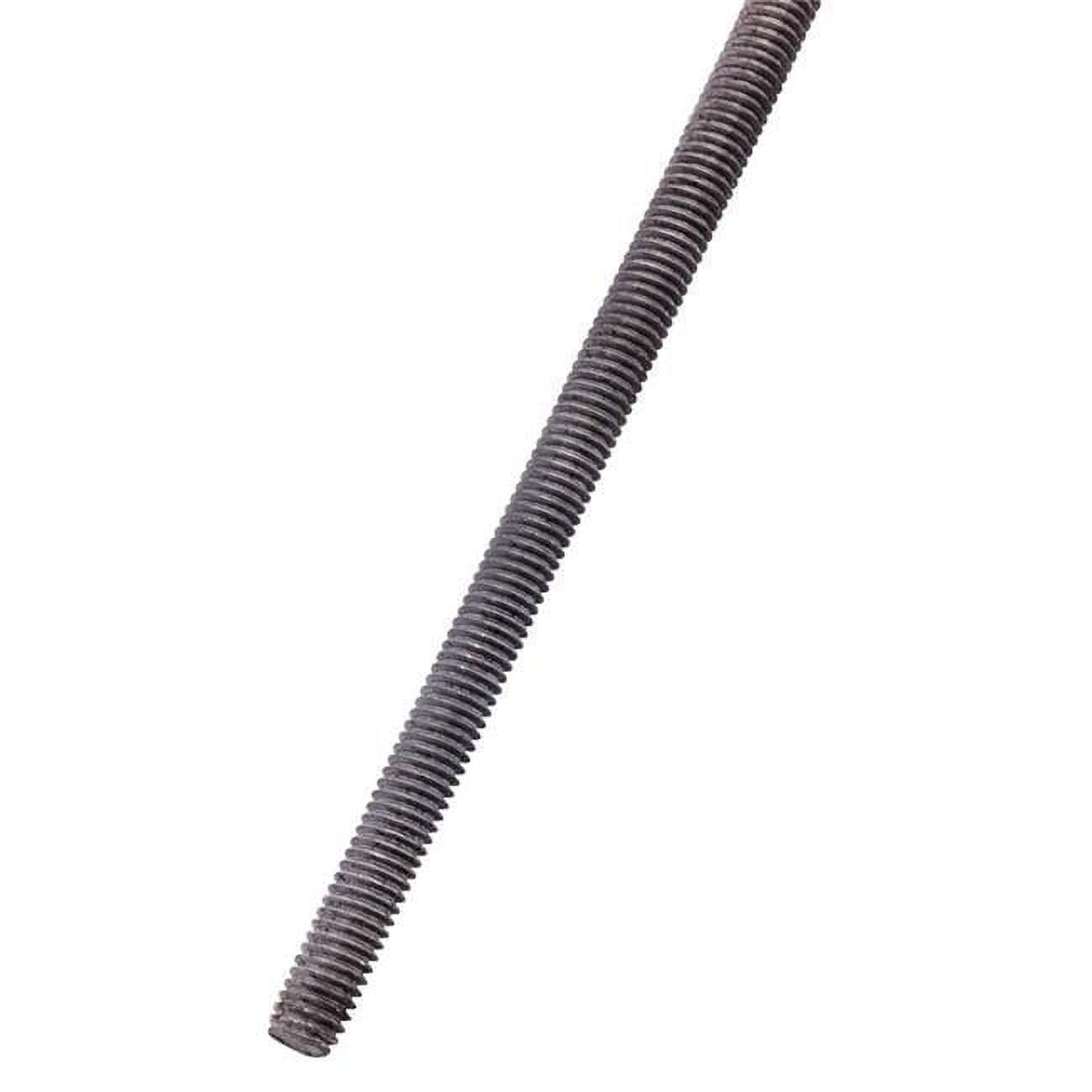 Stanley National Allthread Brass Rod - 3/8-16 X 1 Foot Threaded Brass For Plumbing & DIY Projects