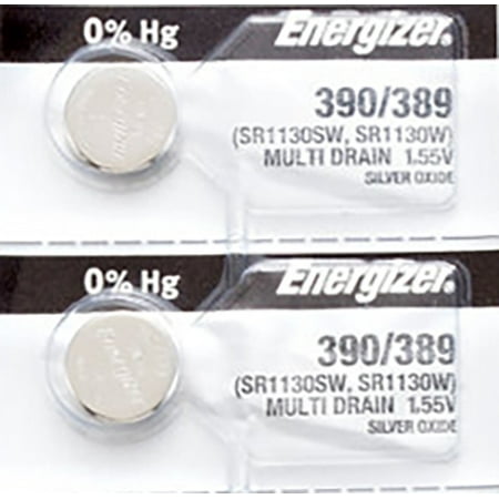 2 x Energizer 390 Watch Batteries, SR1130SW or 389 Battery | Walmart Canada