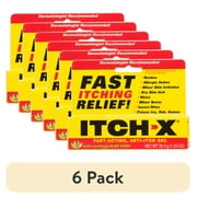 (6 pack) Itch-X Fast-Acting Anti-Itch Gel