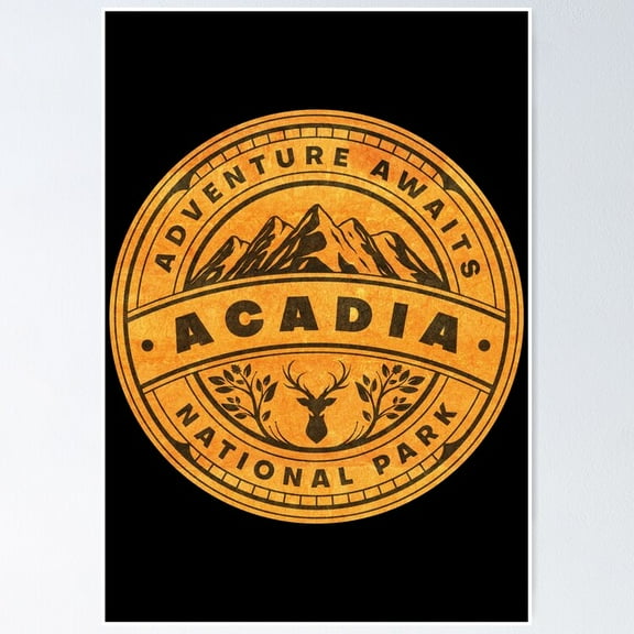 Acadia National Park - Adventure Awaits UNFRAMED Poster, 8x12