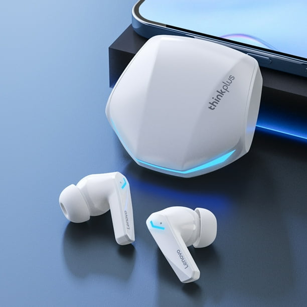 Audífonos inalámbricos Lenovo GM2 Pro TWS compatibles con Bluetooth (blanco) Ndcxsfigh Para estrenar