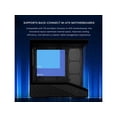 thumbnail image 7 of Lian Li VECTOR V100 MINI Micro Form Factor Compact PC Case, Pre-install 4 x 120mm ARGB PWM Fans, Panoramic Tempered Glass, Support Backet-Connect Micro-ATX, 415mm GPU, 360mm Radiator - Black(V100RMIX, 7 of 7