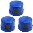thumbnail image 3 of 3 Pack Photocell for Outdoor Light,Auto on Off Photo Sensor Switch with Twist Lock,Dusk to Dawn Photoelectric Light,3 * Photocell,Blue, 3 of 9