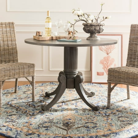 SAFAVIEH Forest Drop Rustic Foldable Leaf Dining Table Grey Wash