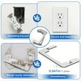 thumbnail image 3 of 10-Pack Outlet Adjustment Plate Spacers - , Self-Leveling Electrical Socket Extenders for Uneven Surfaces, 3 of 8