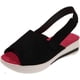 thumbnail image 1 of Sandalias de cuña para Mujer. Negro 22.5 cm Negro 22.5 cm Xishao ropa, 1 of 2