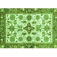 thumbnail image 1 of Ahgly Company Indoor Rectangle Oriental Green Traditional Area Rugs, 7' x 9', 1 of 4