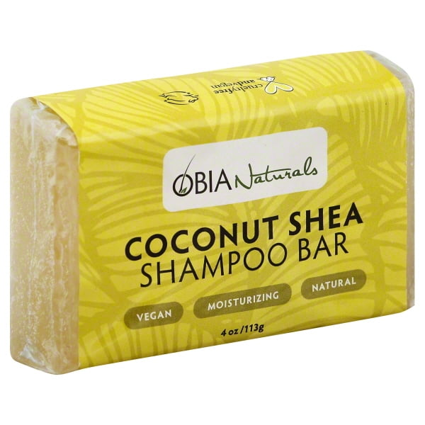 Obia Naturals 4 Oz Coconut Shea Shampoo Bar Walmart Com