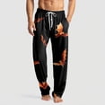 thumbnail image 2 of Satingcolo Mens Pajama Pants Ghostly Spirits Daily Wear Soft Lounge Sleep Pant with Pockets Sleepwear PJ Bottoms for Men, 2 of 6
