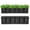 Black, variant on PEONAVET Hanging Grow Bags for Outdoor Plants, 6 Pocket Wall Mounted Plant Bags, Hanging Plant Holder for Railing, Balcony, Fence Clerance Under $1