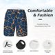 thumbnail image 3 of Balery Giraffe Skin Bañador para hombre, shorts de playa de secado rápido con entrepierna y forro de compresión-Large, 3 of 6