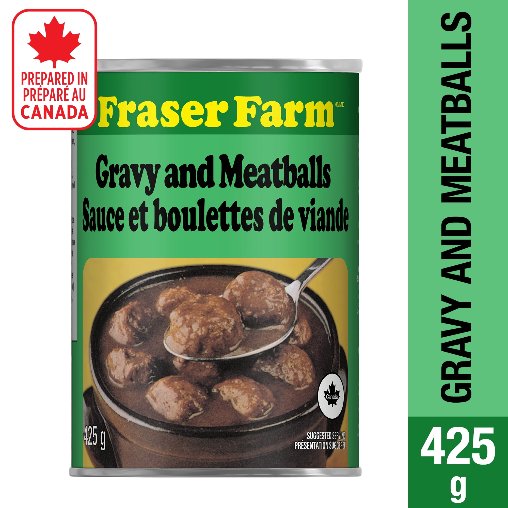 Sauce et ragoût de boulettes de Fraser FarmMD PUR FF GRAVY&MEAT BALL 24/425G