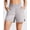 Chime Gray, variant on Chillwhisp Athletic Shorts for Women 4" - High Waist Lightweight Casual Running Shorts Built-in Liner with Pockets