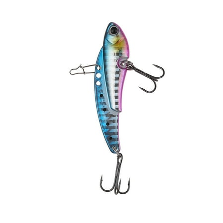 

CHMORA 1pcs Head Sinking Metal VIB Hard 2 Treble Hook 6cm 20g