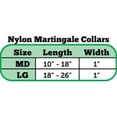 thumbnail image 2 of Mirage Pet Products Argyle Hearts Nylon Ribbon Collar Martingale Bright Pink Large, 2 of 3