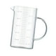 thumbnail image 4 of Vaso medidor de vidrio - Con boquilla en forma de pico portátil multifuncional con asa medidora 500ml, 4 of 9