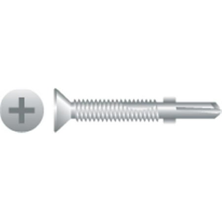

Strong-Point R314 0.25-20 x 3.25 in. Phillips Flat Head Reamer With Wings Screws Zinc Plated Box of 1 000