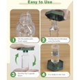 thumbnail image 4 of Water Dispenser, Tortoise Water Dish, Snake Bearded Dragon Water Bowl, Reptile Terrarium Automatic Water Feeder Dispenser for Turtle Gecko Lizard and Chameleon, 4 of 5
