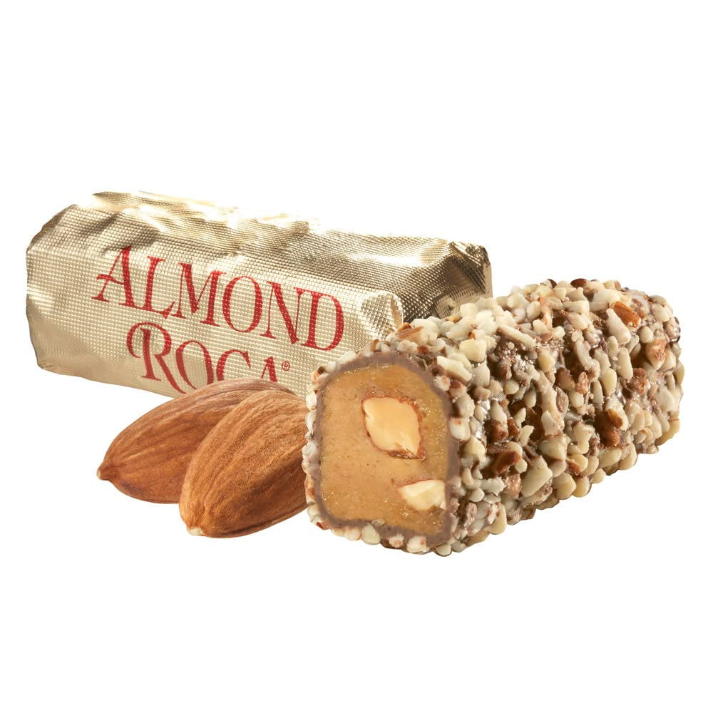 Brown & Haley Almond Roca The Original Buttercrunch Toffee With Almonds 28 Oz (793 g) (1 PACK)