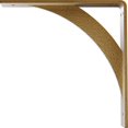 thumbnail image 4 of Soporte de acero Ekena Millwork Legacy 2x30x30 cm Martillado Dorado, 4 of 9