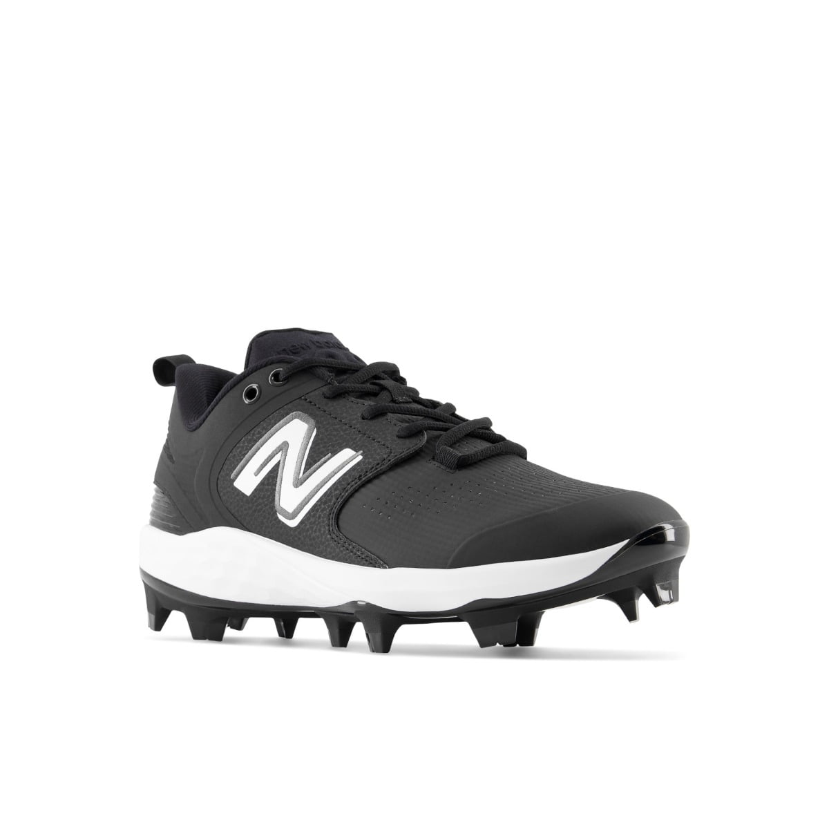 Mens New Balance Fresh Foam 3000 v6 Molded Cleats, Black/White. PL3000K6 Fresh Foam 3000v7 Molded - New Balance main image 2