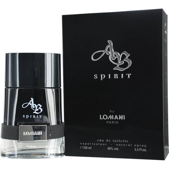 Lomani Ab Spirit Eau de Toilette Spray pour Homme, 3,3 Onces