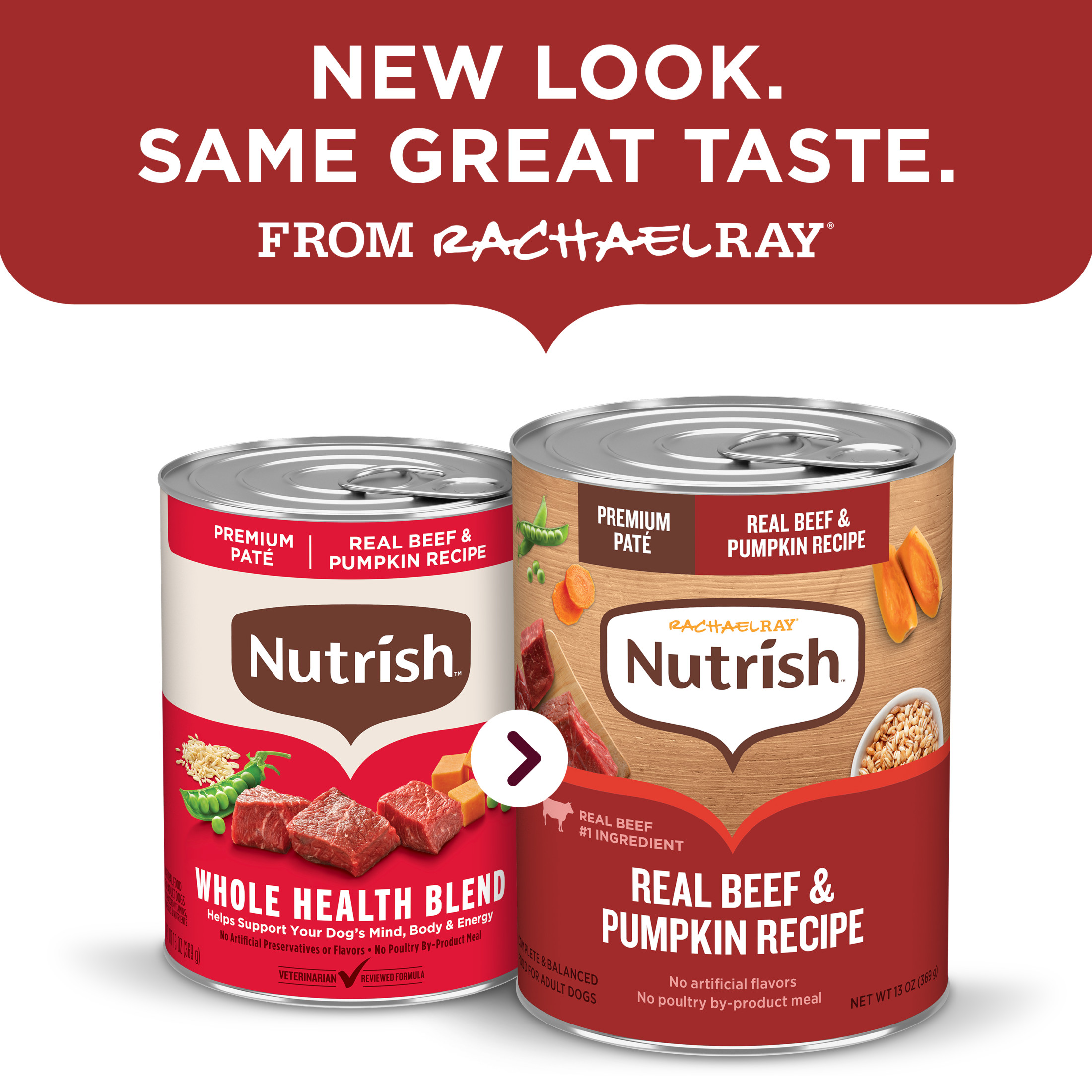 Rachael Ray Nutrish Premium Pate Beef & Pumpkin Dog Food photo 3
