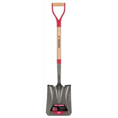 Truper Tru-Tough 41 in. Steel Square Transfer Shovel Wood Handle (Pack of 6)
