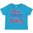 thumbnail image 3 of Inktastic 4th of July Star Spangled and Sassy with Arrow and Stars Boys or Girls Toddler T-Shirt, 3 of 5