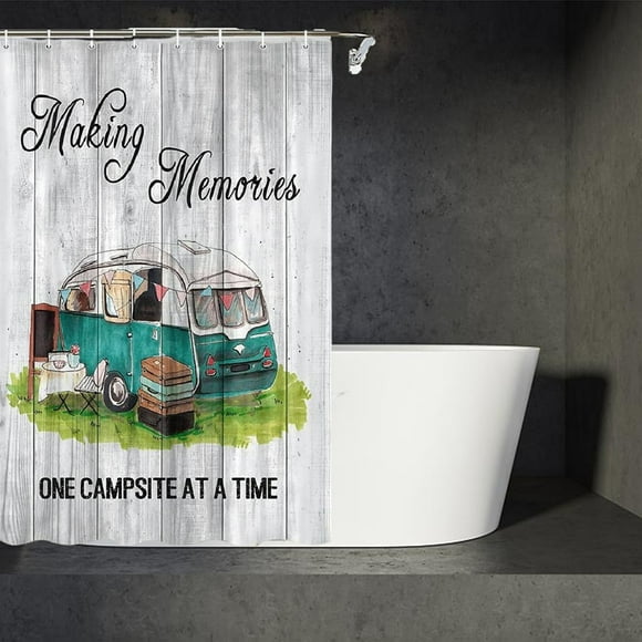 Travel Trailer Shower Curtain