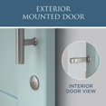 thumbnail image 5 of National Hardware N700-151 V1045 Barn Door Lock, Satin Nickel, 5 of 5