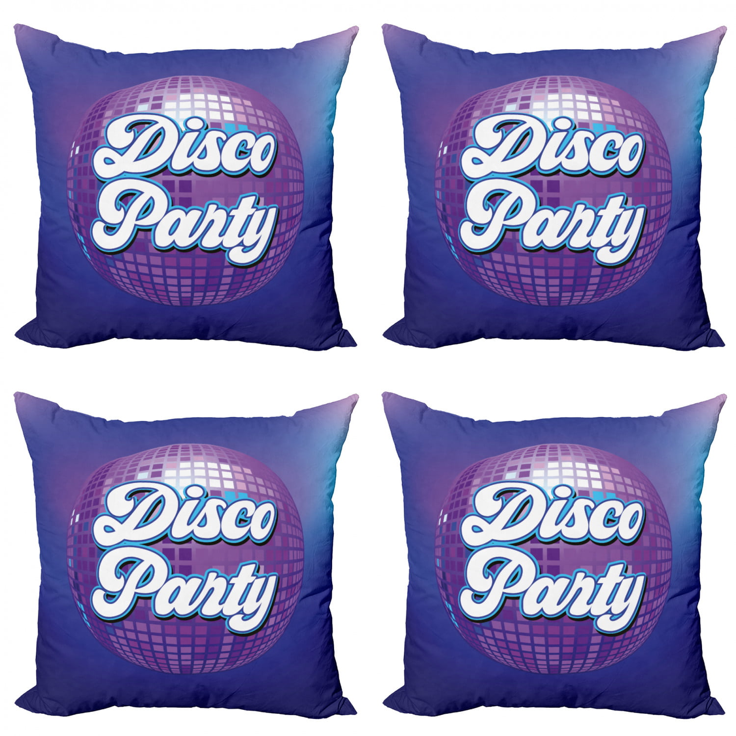 Multicolor Retro Disco Merch Your Disco Needs You Throw Pillow 18x18