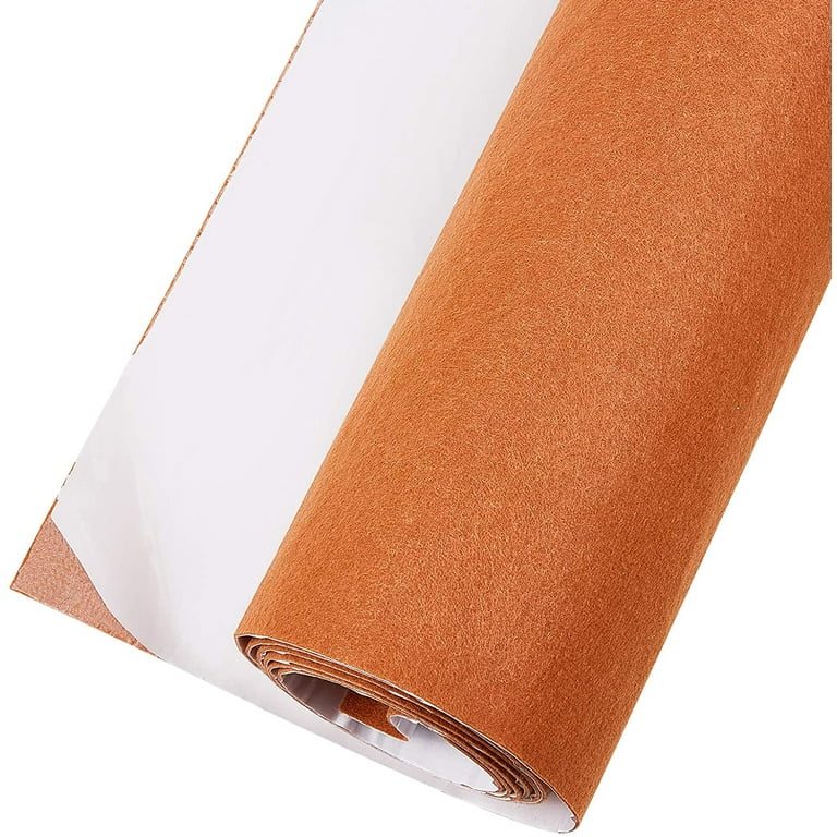 Brown Anti-Tarnish Fabric  Self Adhesive Felt Drawer Liner