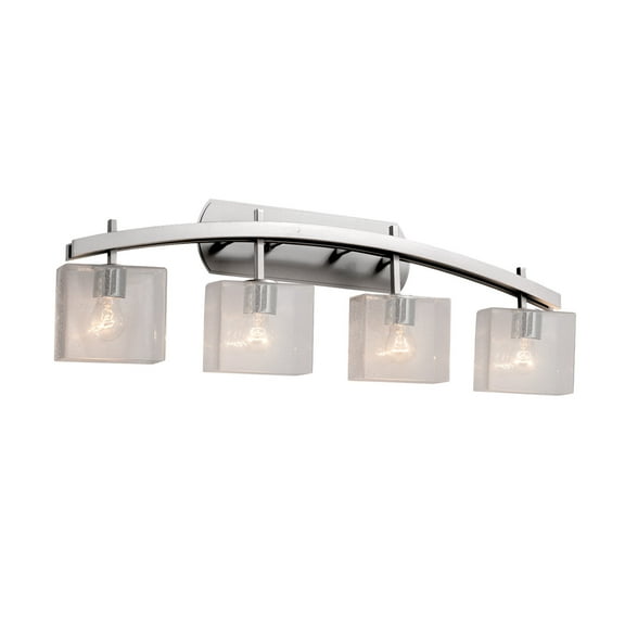 Justice Design Group Fsn-8594-55-Seed Fusion 4 Light 36" Wide Bathroom Vanity Light -