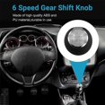 thumbnail image 4 of 6 Speed Car Gear Shift Knob Lever Head for Alfa Romeo Mito 2008-2016, 4 of 5