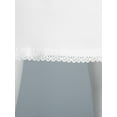thumbnail image 6 of YIZYIF Womens High Waist Half Slip Underskirt Lace Floral Hem A Line Petticoat Skirt White-B One Size, 6 of 6