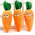 thumbnail image 1 of Flmtop Pet Doll Bright-colored Elastic Plush Pet Squeaker Doll for Home, 1 of 9