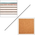 thumbnail image 4 of RYLABLUE Hawaiian Pink Beach Set of 4 Coaster for Drinks, Absorbent Ceramic Stone Coasters Cup Mat with Cork Base for Home Kitchen Room Coffee Table Bar Decor, 4 of 4